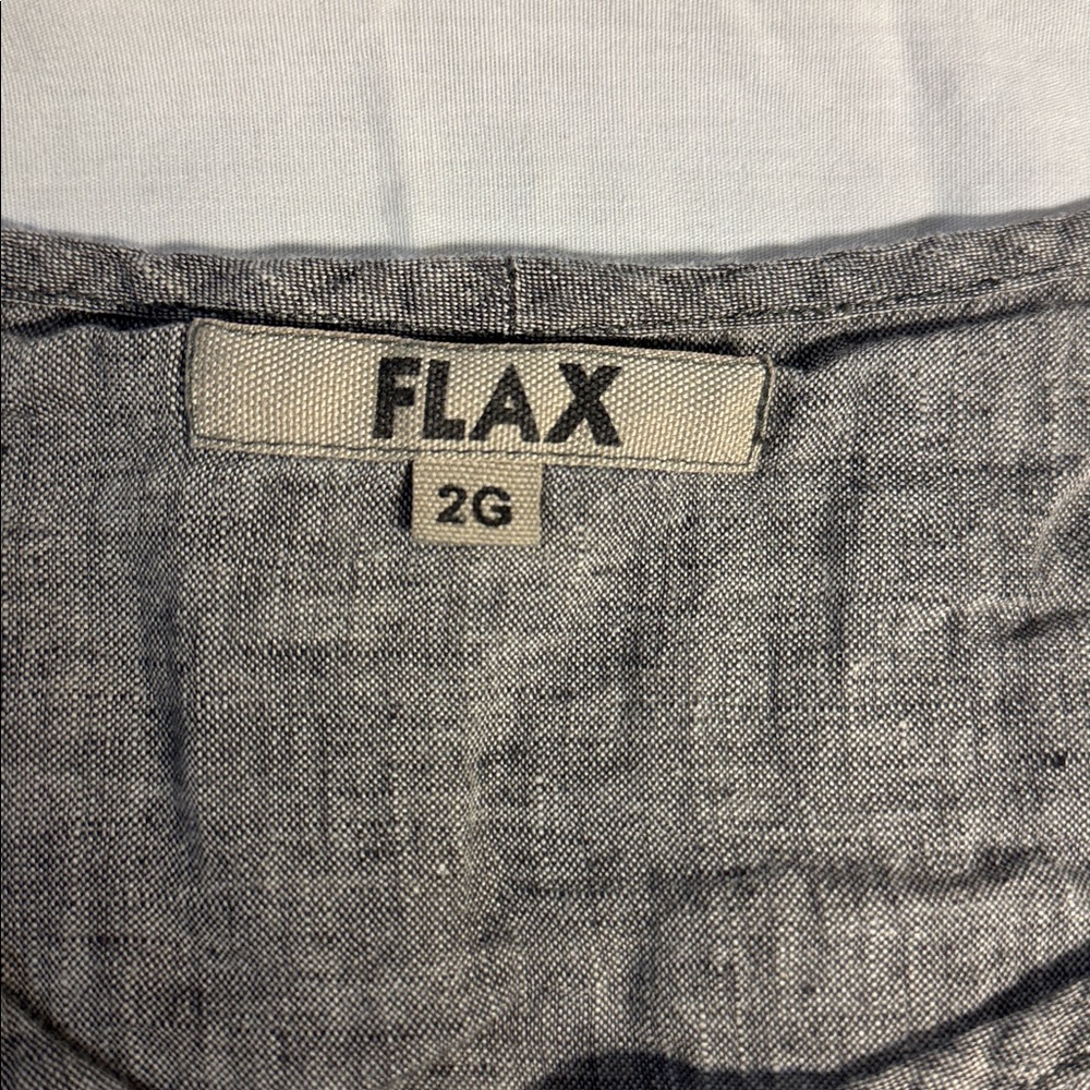 Flax Charcoal Long Sleeve Top - Picture 3 of 3